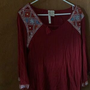 Long sleeve top